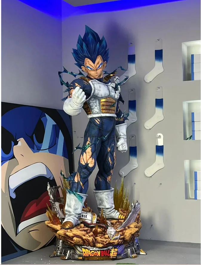 Japan Famous Anime Character  Resin Figure Dragon Ball Statue Life Size Goku and Vegeta Statue Fiberglass Sculpture