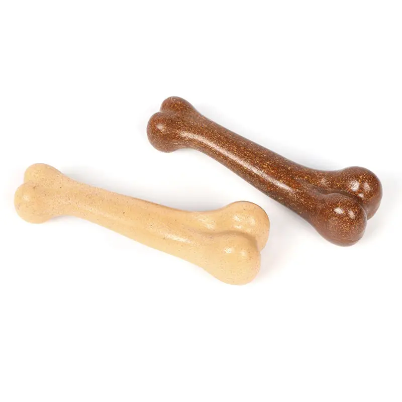 Pet Teeth Grinding Toy Beef Flavor Simulation Bone Grinding Teeth Fixation Wear resistant Pet dog chew bones toys