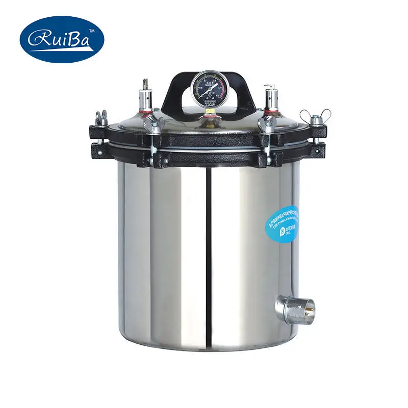Factory Wholesale Hot Selling Portable Sterilizer 24L 18L Vertical Pressure Steam Autoclave Machine