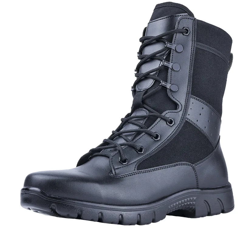 New Tactical Boots Black Boots Ultralight Breathable Summer Outdoor Tactical Training Shoes Men Women