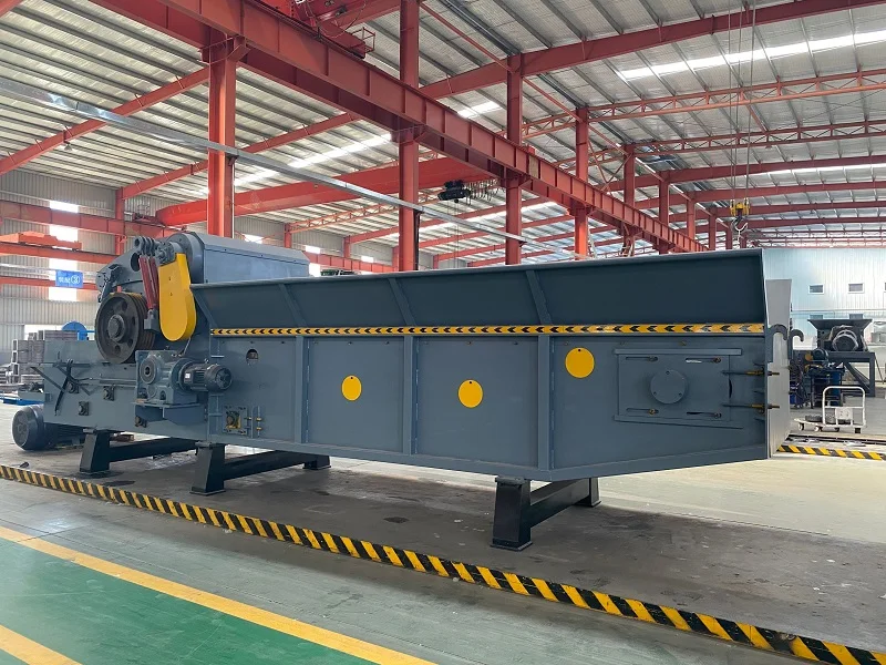 Rotex Master Good Price 20-30t/h Remote control stationary agriculture wastes drum wood crusher