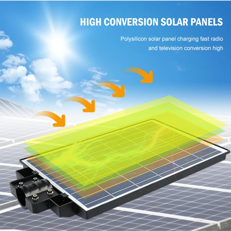 Factory Price Wholesale SMD 5730 3000-6000K Eco-Friendly Split Remote Control Solar Street Light