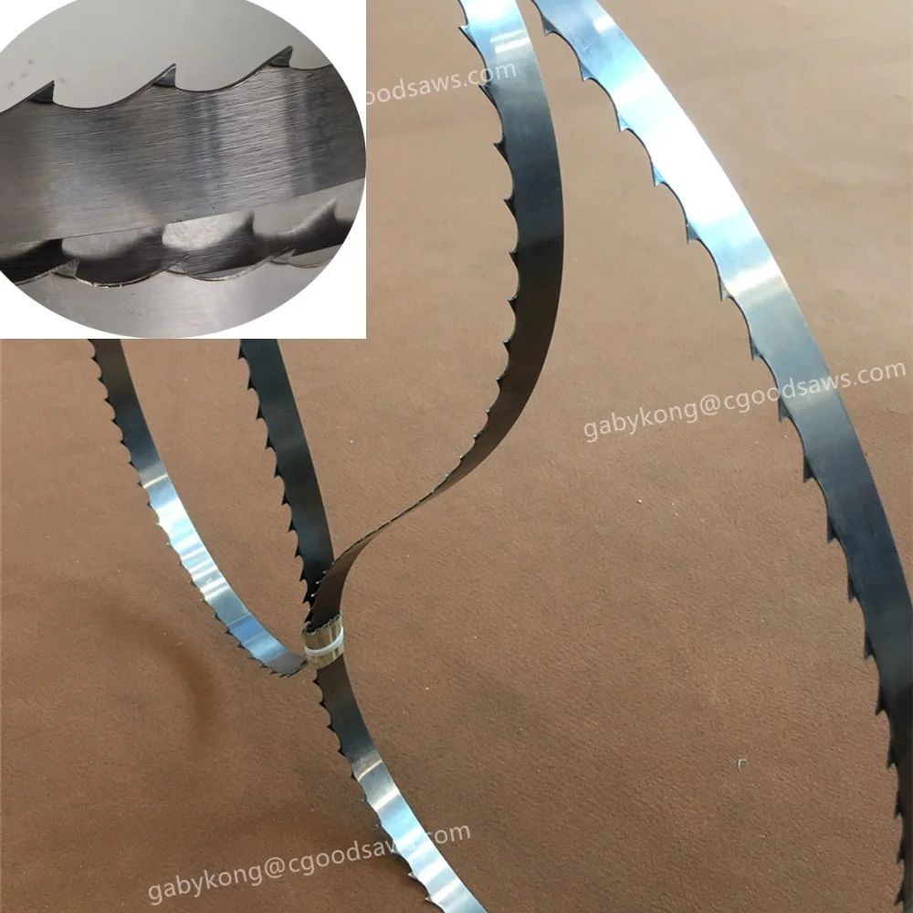 Wood Saw Blade Metal Bimetal Saw Blade for Wood Band mill Saw Machines