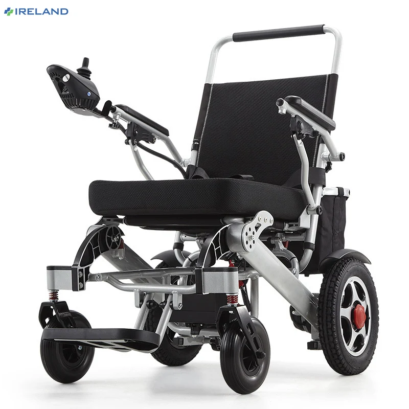 Travel Ultra Light Remote Auto Folding Wheelchair Portable Electric Wheelchair For Disabled