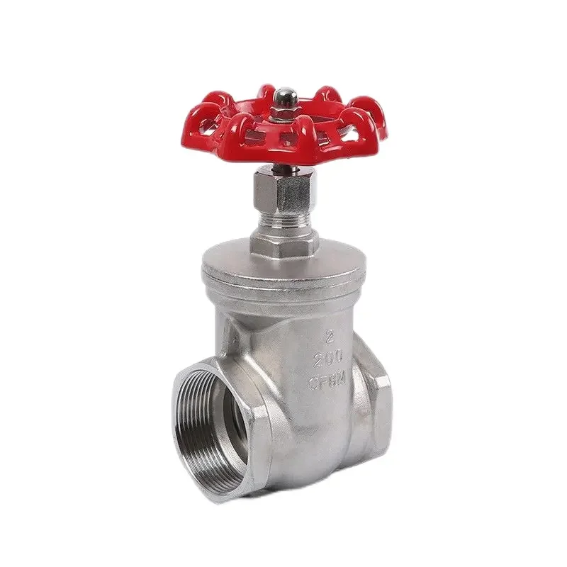 304 316 Stainless Steel Gate Valve Domestic Water Meter On/Off Shut-Off Valve Gas Control Valve