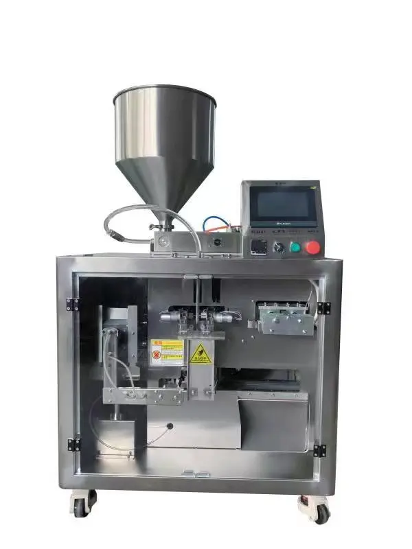 Automatic Bag Given Packing Machine For Tea Rice Coffee Salt Snacks Popcorn Sugar Nut Potato Chips Peanut Granular Fertilizer