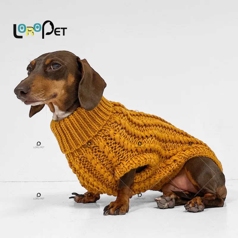 Manufacturer wholesale multi-colors warm soft winter sweater pet dog clothes