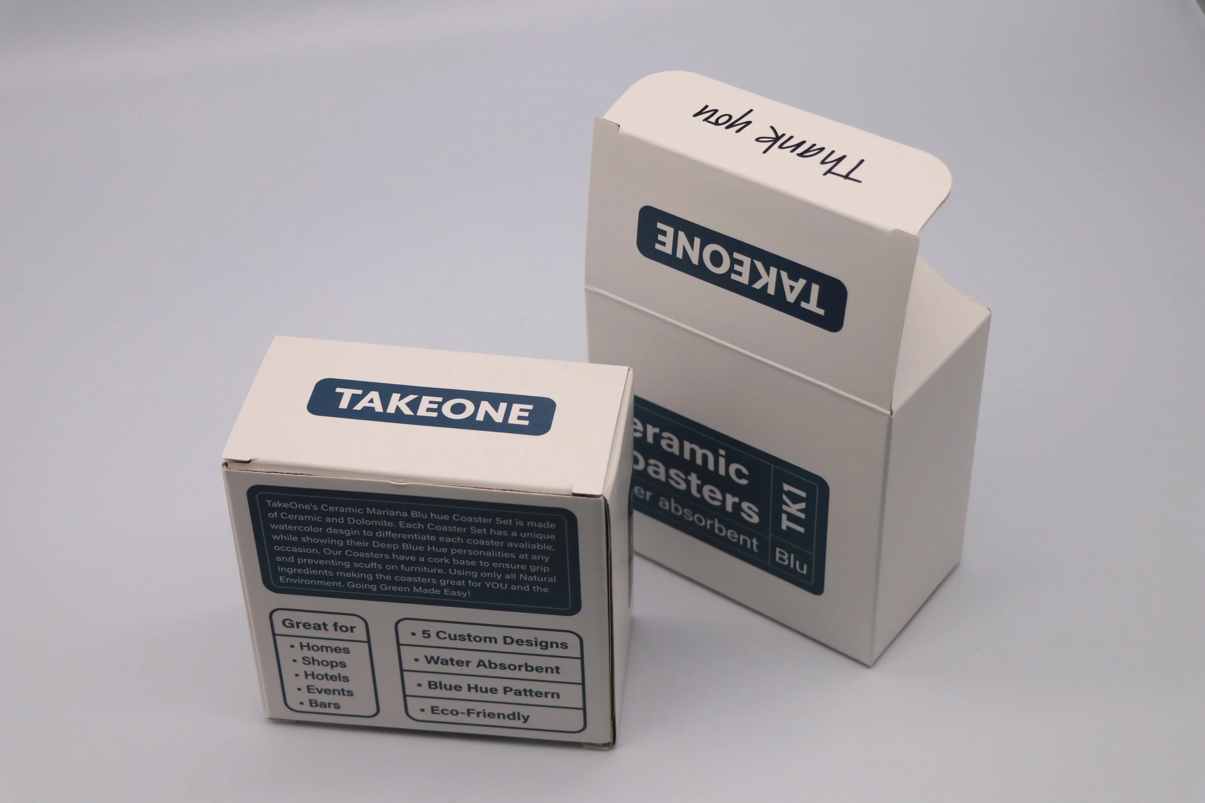 Factory Price Four Color Printing Over Matten Film Corrugated Paper Ceramic Cup Pad Packing Box