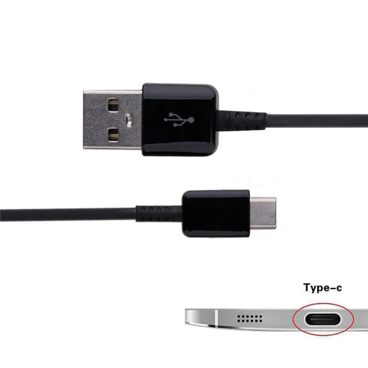 Original 1.2M Usb Type c Fast Charging cable for Samsung TYPE C Charging USB Data Cable Style For s8 s10 S20 S10 NOTE 10 Cable