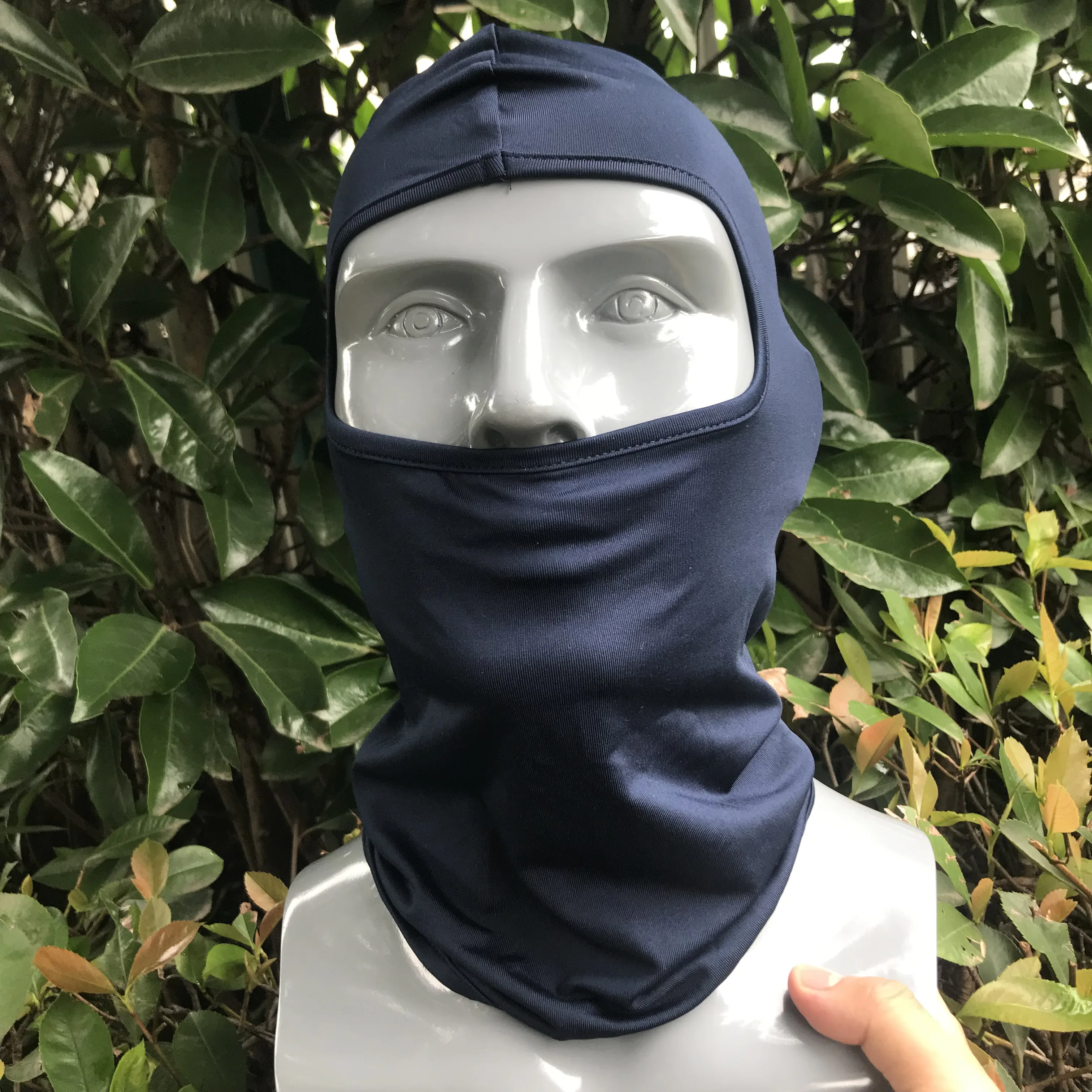 New High Visibility Motorbike Black Neoprene Neck Warmer Colorful Balaclava