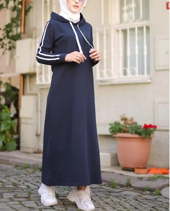 America Abaya Dress Women Muslim And Hijab Modest Hoodies Sweatshirts