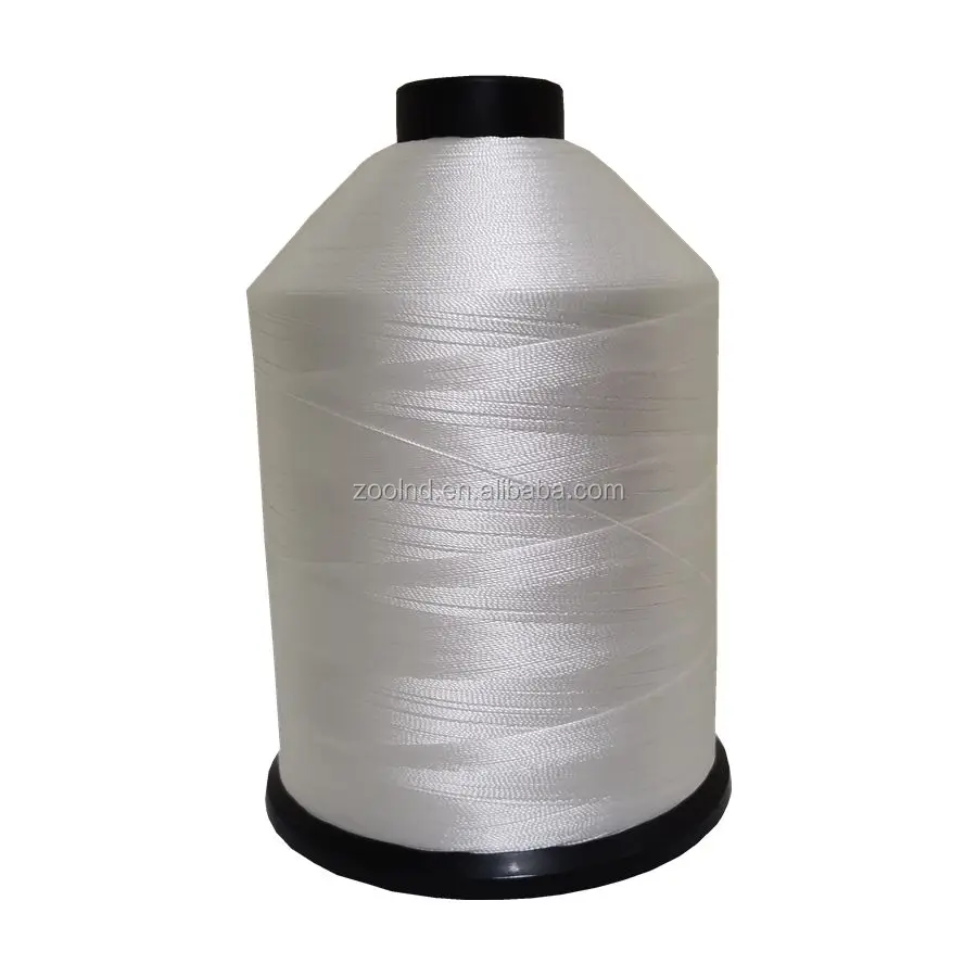 100% Polyester Filament 120D 150D 210D 250D High Tenacity Dyed Polyester Sewing Thread