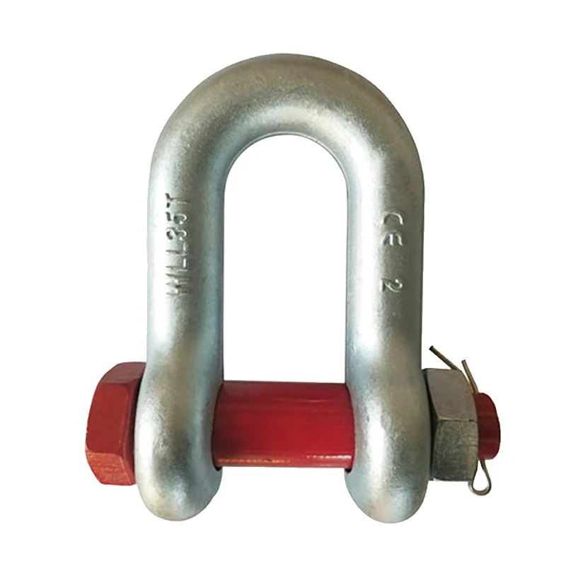 G-2150 D Shackles 7/8 inch D-type D Rigging Shackle 6.5T Marine Use Hardware Shackle