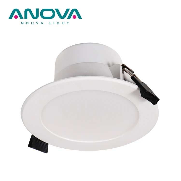 Modern Australian down lights saa approved aluminum SMD LED 9W lamp driver dimmable SAA down light