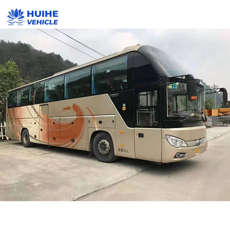 High quality 12m yutong coach bus for sale Used 55 seats coach bus