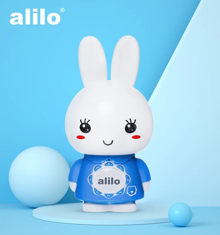Factory Price Alilo Bunny Children Electronic Toys Intelligent Early Educational Robot Toy Baby Gift