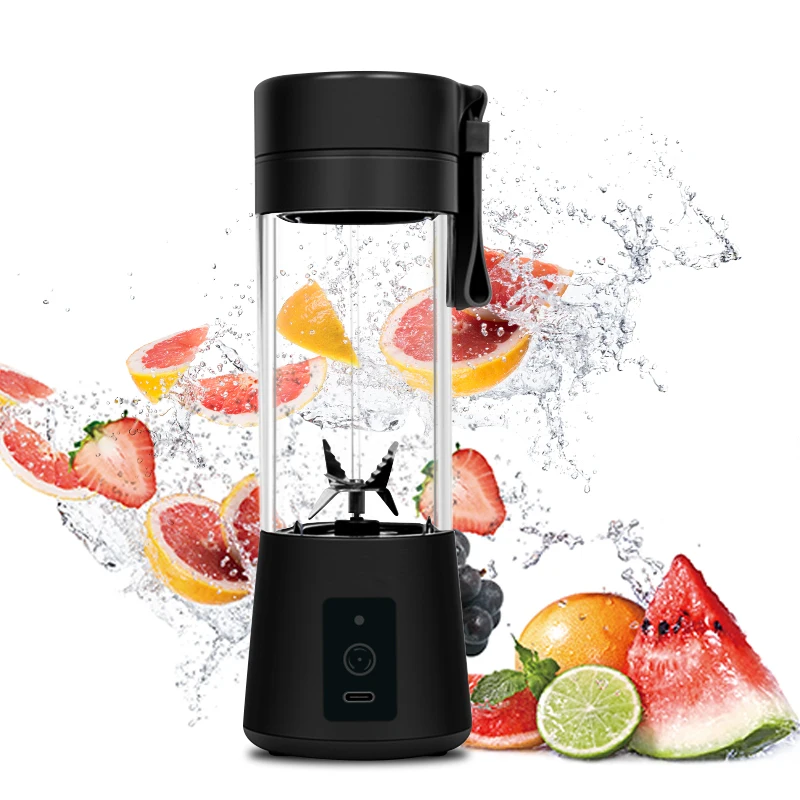 Kitchen Hand Fresh Fruit Orange Juicers Cup Bottle Smart Rechargeable Wireless Small Usb Personal Smoothie Mini Portable Blender