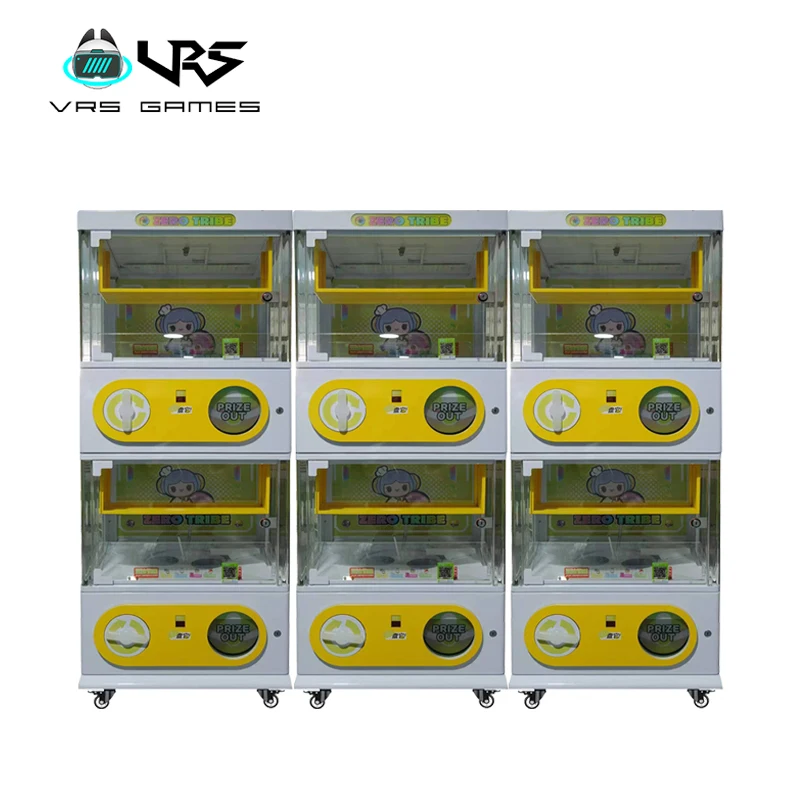 Customizable Gachapon Toy Vending Machine Coin Pusher 220V Mini Capsule Gasha Toys Operated by Coins