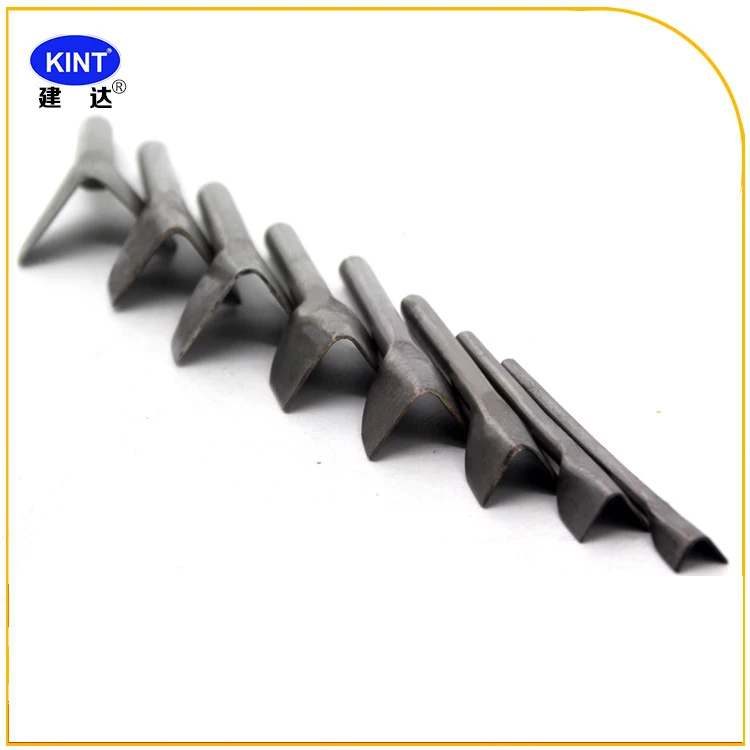 DIY V-Shaped Leather Cutting Craftstool Punch Cutter Tools for Belt Wallet 9 Sizes V Shape Cutter 10-15-20-25-30-35mm