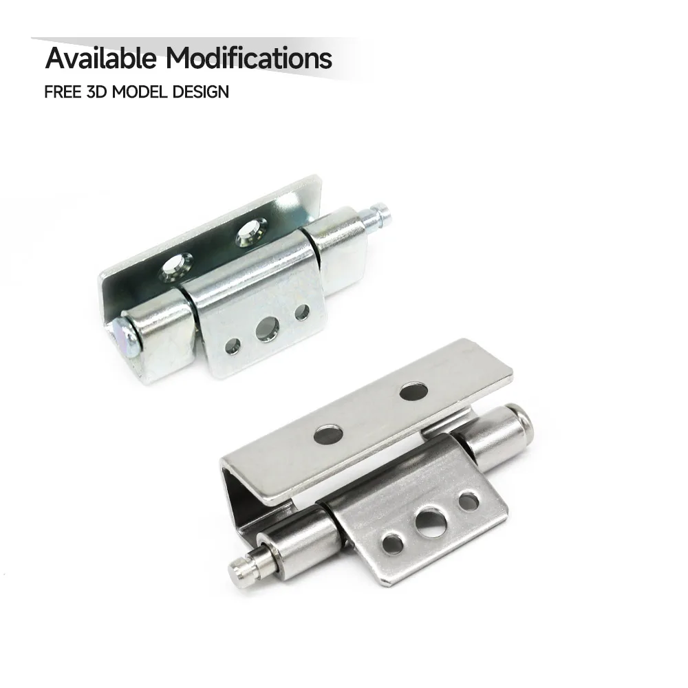 Thcoo Adjustable Electrical Corner Lift Off Removable Pivot Loose Pin Detachable Concealed Stainless Steel Hinge