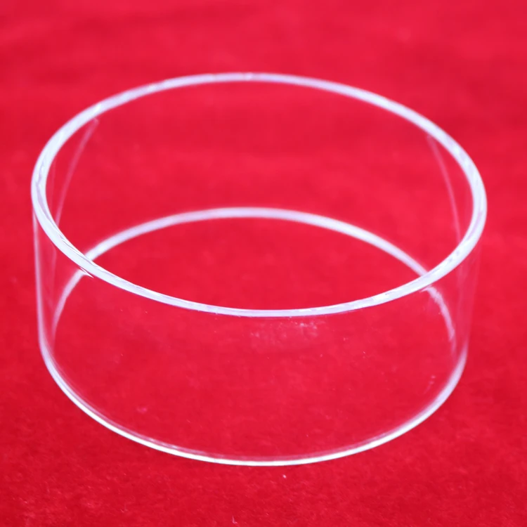 3mm cylinder thick high-borosilicate glass