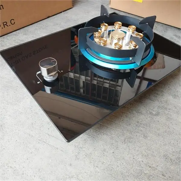 Home gas stove embedded nine-head fierce fire natural gas LPG gas stove electric kitchen