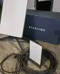 Новый оригинальный спутниковый Интернет-комплект Starlink V2 starlink v2 комплект с прямоугольным маршрутизатором и адаптером для труб