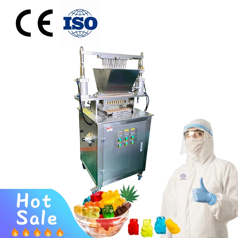 mini small lab gummy candy machine for confectionery