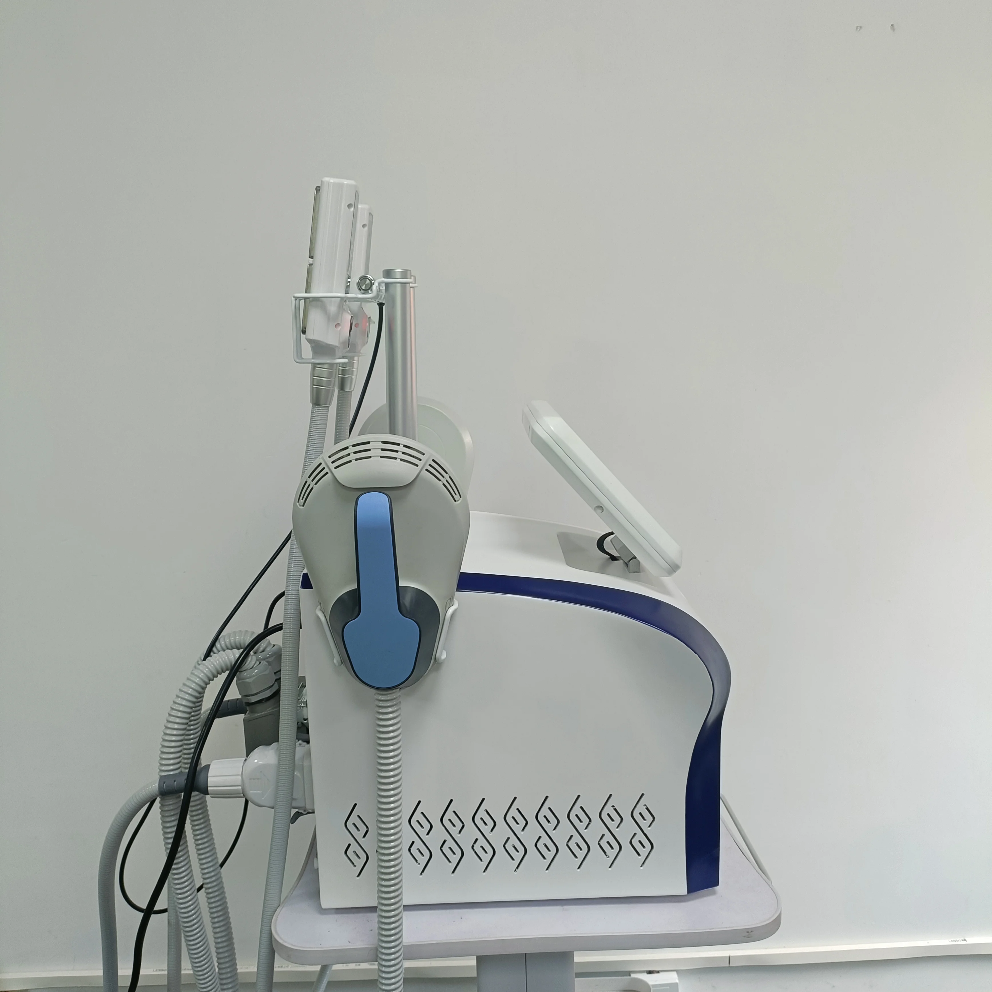 New 2 In 1 Slimming Cryolipolysis 360 Handles Ems Electrical Stimulation Rf Ems Cryotherapy Weight Loss Fat Freeze Cryolipolysis