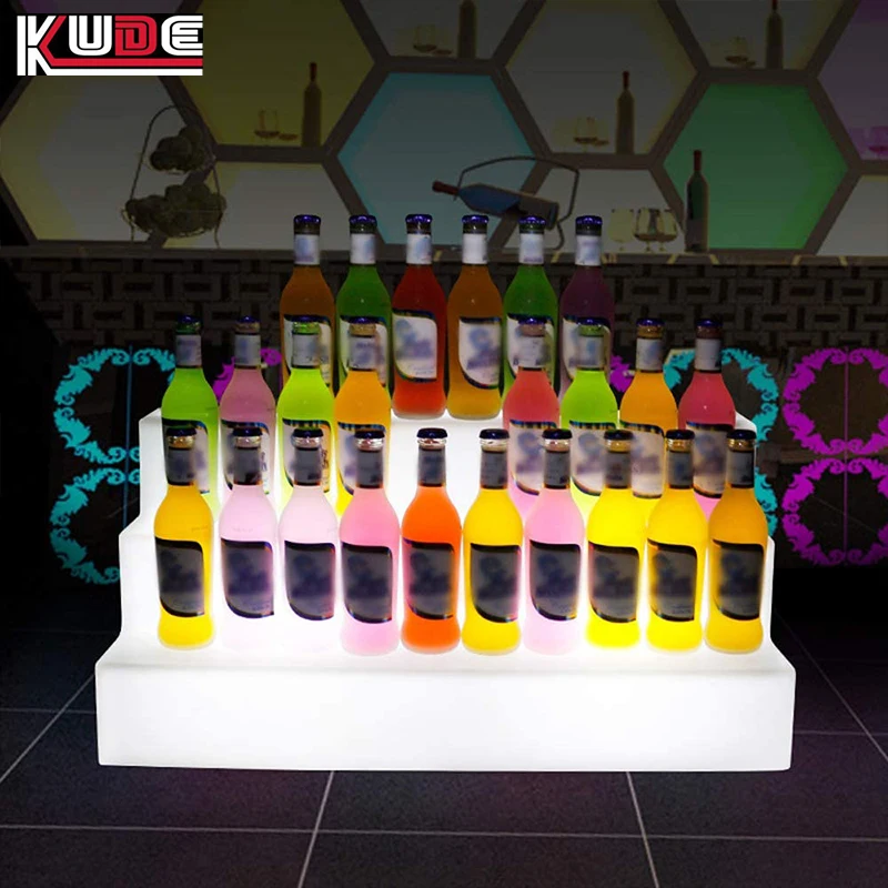 Waterproof 16 changing colors light up led ice bucket barrel cooler led tray led night light