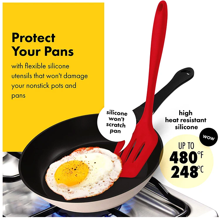 Food grade heat Resistant 5 Piece cooking utensils kitchen set accessories