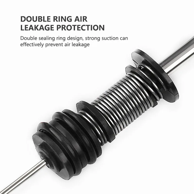 All aluminum high quality tin suction manual tin gun to remove waste slag powerful tin suction device