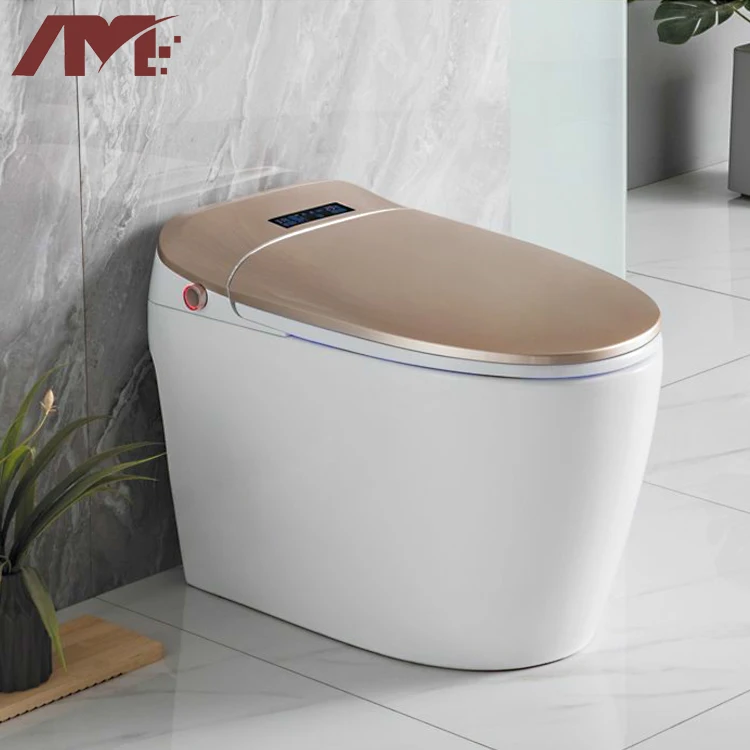 Автоматический керамический туалет дешевый Умный Унитаз для ванной комнаты