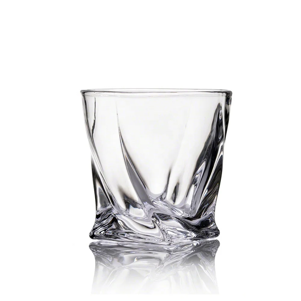  High Popular Drinking Cup Good Quality Bar Traditional Garden Tools with Crystal Whisky Glasses High-Clarity Twist