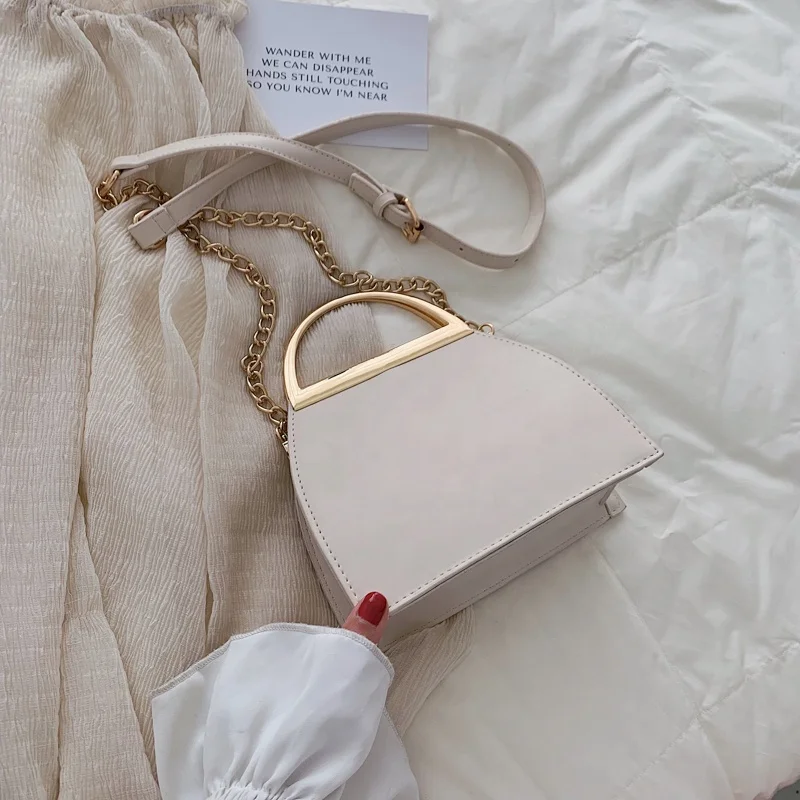 2021 Korean new women chain bag pu leather shoulder bags fashional handbags