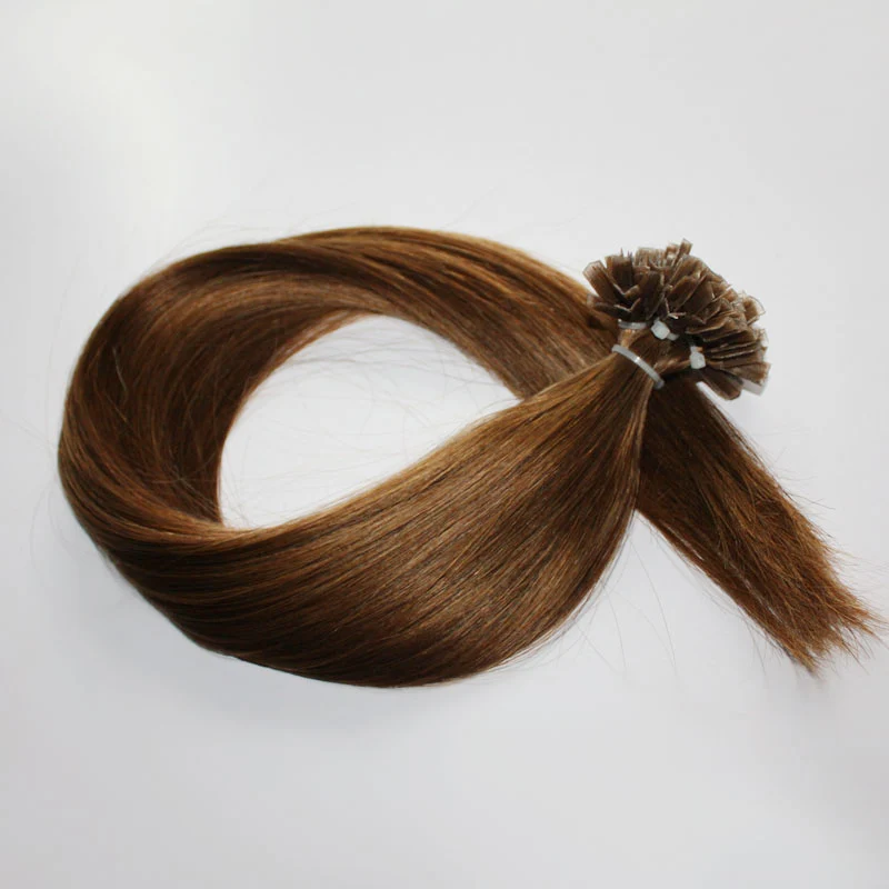 1g strand 25g/pack  200g/lot Best Selling Russian hair russian hair extensions peruvian virgin remy V tip hair extens