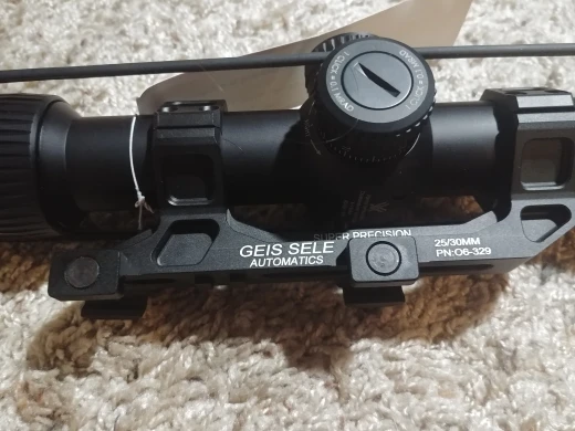 AR15 M4 M16 Extend Dual Ring Defense Rifle Optical Scope Mount 1 Inch /30mm Picatinny Weaver Rail with Bubble Level