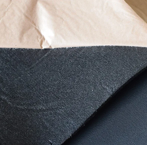 Close cell rubber foam adhesive backed foam rubber 10mm black nitrile rubber foam sheet