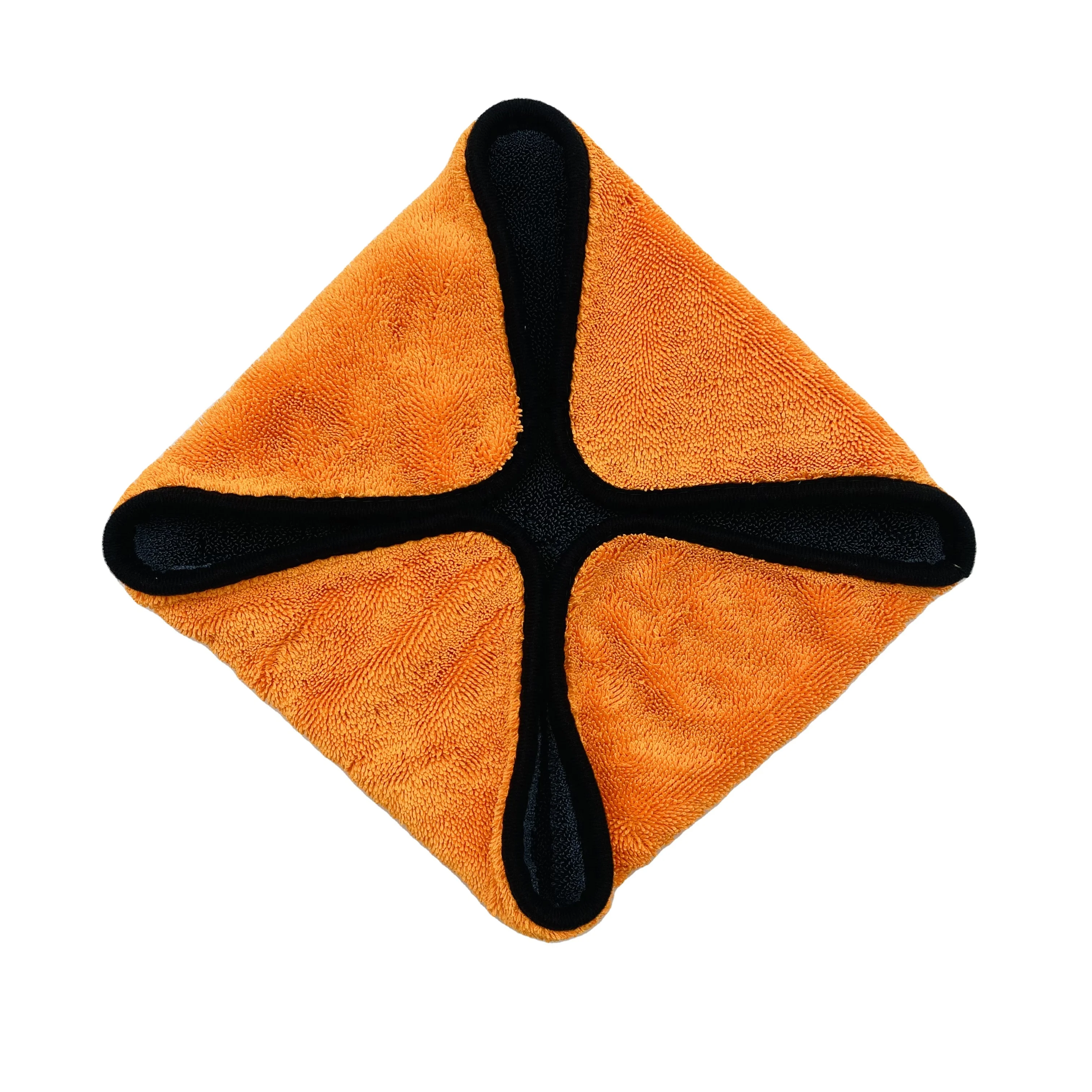 Car drying towel professional long twisted pile loop cloth superior absorbency high density microfiber best dry car towel