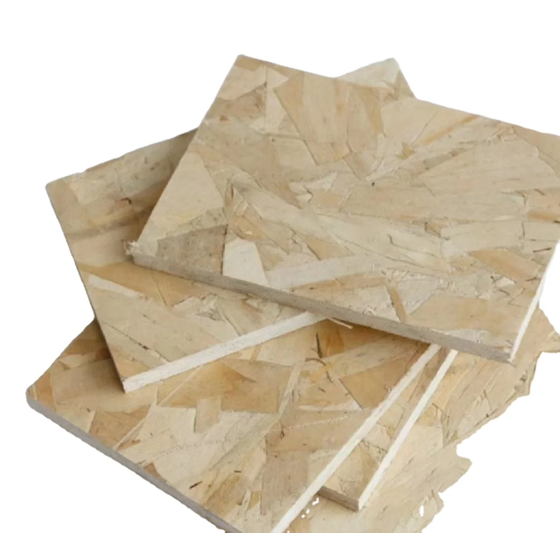 Customized 5~25 mm Excellent Grade Indoor Furniture Use OSB Flakeboards Waterproof Moisture-Proof Wood Particle Board Finished