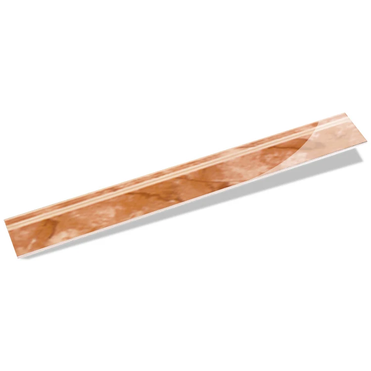 Foshan Carrara Buy OEM 100MM Wood Granite Ceramic Marble Glass Light Wall Skirting Floor Tiles Board For Kitchen