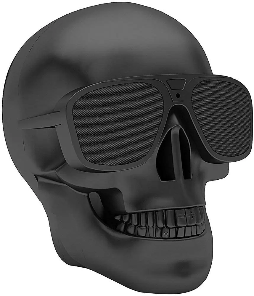 TIANHUA US MINI Portable Wireless Skull Head Bluetooths Speakers Home Amplifier Power Amplifier Perfect Sound Built-in BT