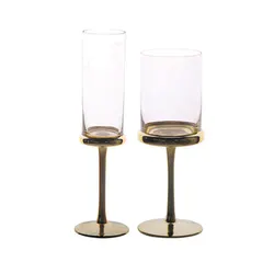 Amazon Best Selling High Quality Elegant Clear Lead Free Super Light Crystal Wine Glasses