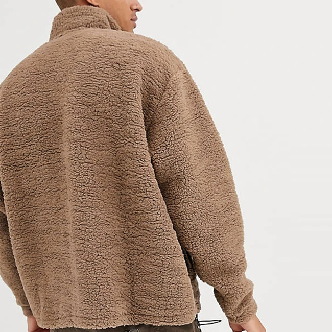 OEM Best Sale Warm Outdoorwear Fashion Streetwear Fleece Winter Man Jacket