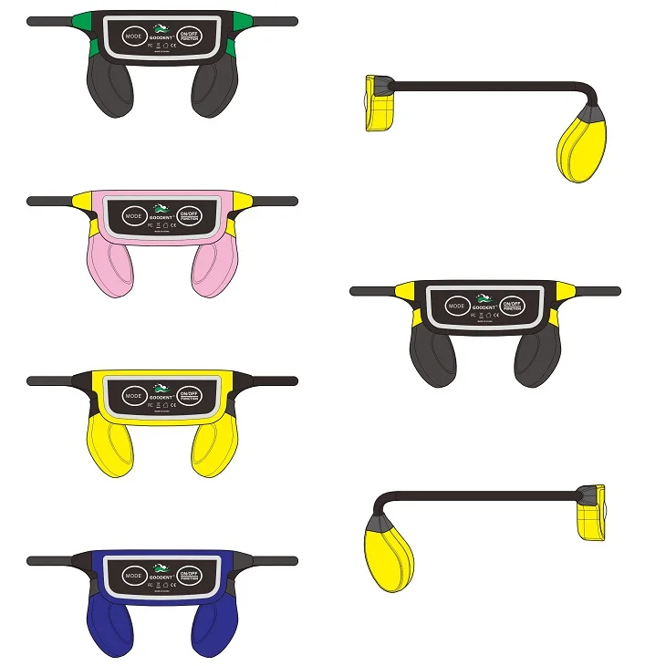 Передатчик системы обучения плаванию может получить звук со смартфона Swimtalk H801 Гарнитура костной проводимости