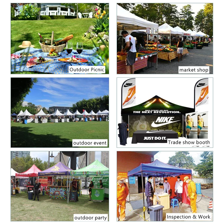 Marquee Gazebo Canopy 2x3 3x3 3x4 3x4.5 Tent Display Marquee Gazebo Canopy Trade Show Tent With Sidewalls