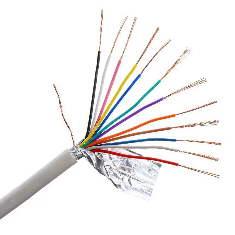 cca  copper mulit 4 Core 24AWG Security Fire Alarm Cable wire