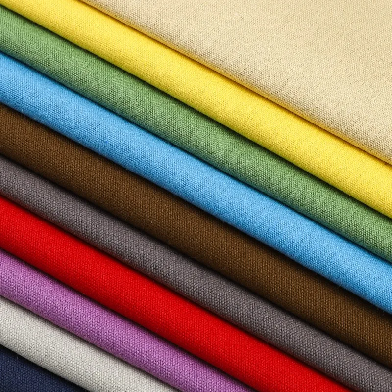 Stock 230gsm 100% cotton waterproof canvas woven fabric for windbreaker