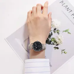 Chinese Wholesale OEM ODM Privite Brand High Quality Quartz Wrist Watch Creative Unique Design Leather Women Wrist Watch