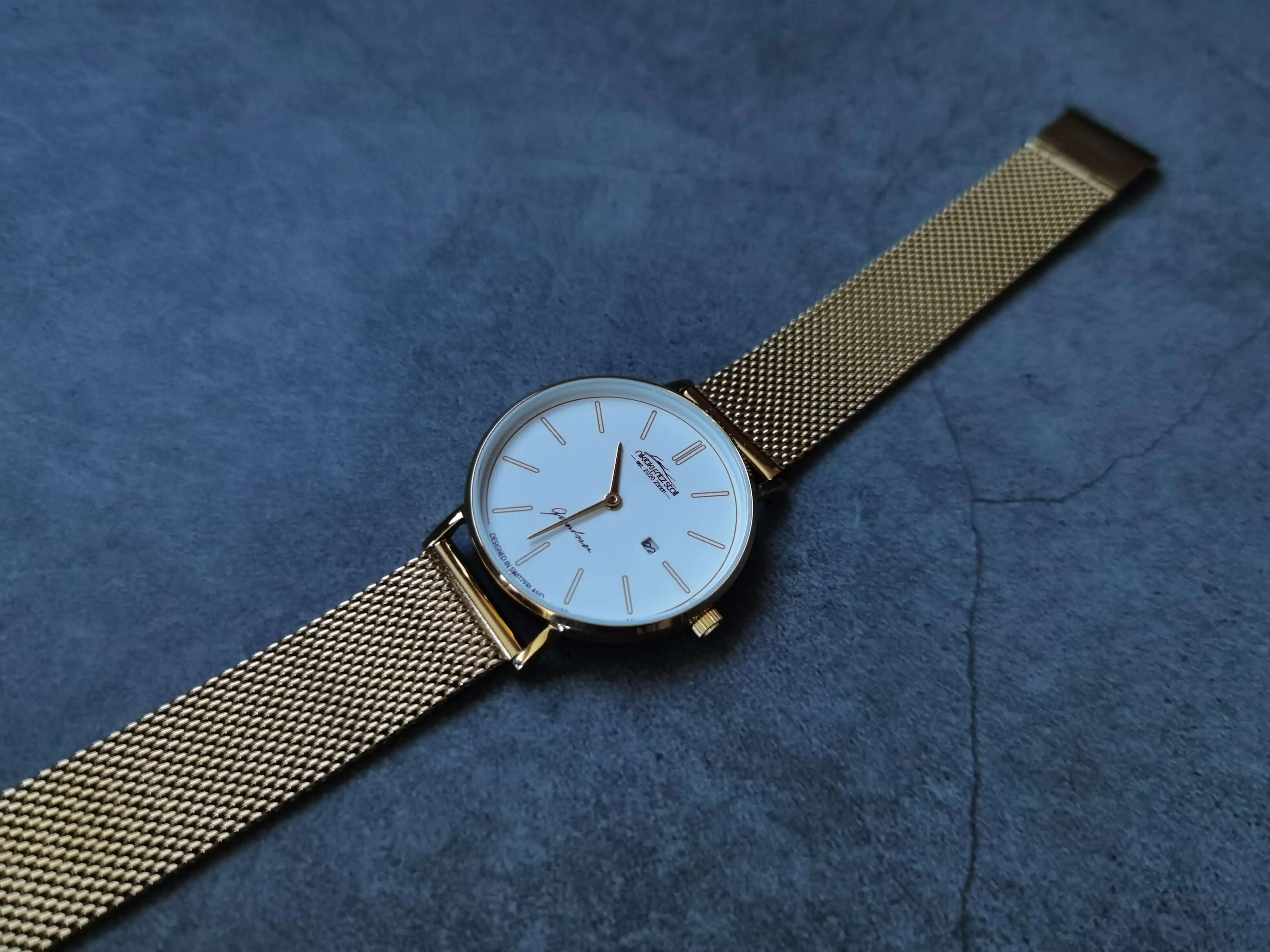 Luxury stainless steel strap wristwatch high quality simple new design custom logo OEM fashion women quartz ladies watch